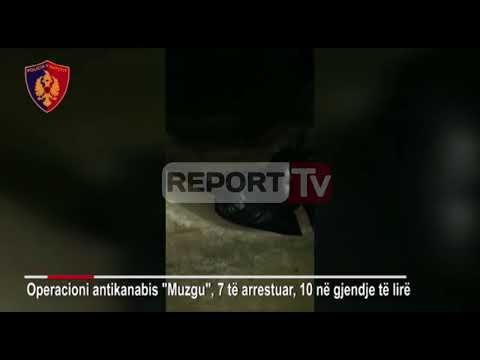 Report TV - Zbulohet tuneli me 146 kg drogë në Krujë,7 persona të arrestuar