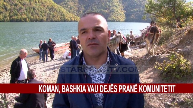 KOMAN, BASHKIA VAU DEJËS PRANË KOMUNITETIT