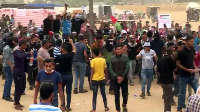 Gazze'de 'Büyük Dönüş Yürüyüşü'nde altıncı cuma (4) - HAN YUNUS