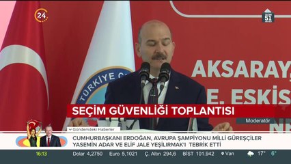 Seçim güvenliği toplantısı