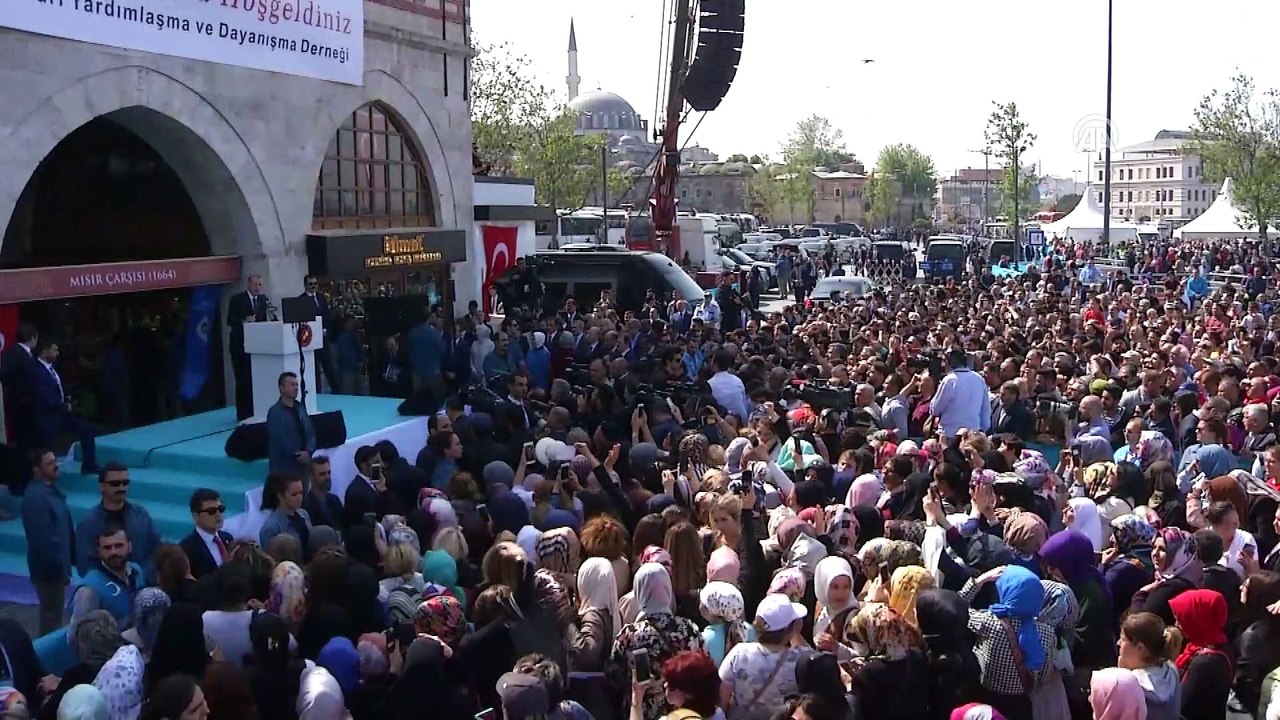 Cumhurbaşkanı Erdoğan: 'Biz yapılacaklarla değil yaptıklarımızla konuşuyoruz'' - İSTANBUL