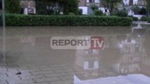 Report TV - Reshjet e shiut, përmbytje në qytetin e Lezhës