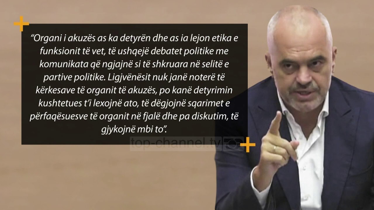 Prokuroria, kundër Ramës - Top Channel Albania - News - Lajme