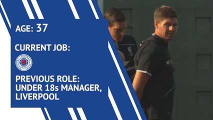 Download Video: Steven Gerrard - manager profile