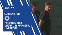 Steven Gerrard - manager profile