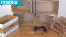 DIY : comment faire des meubles avec des caisses en bois ?