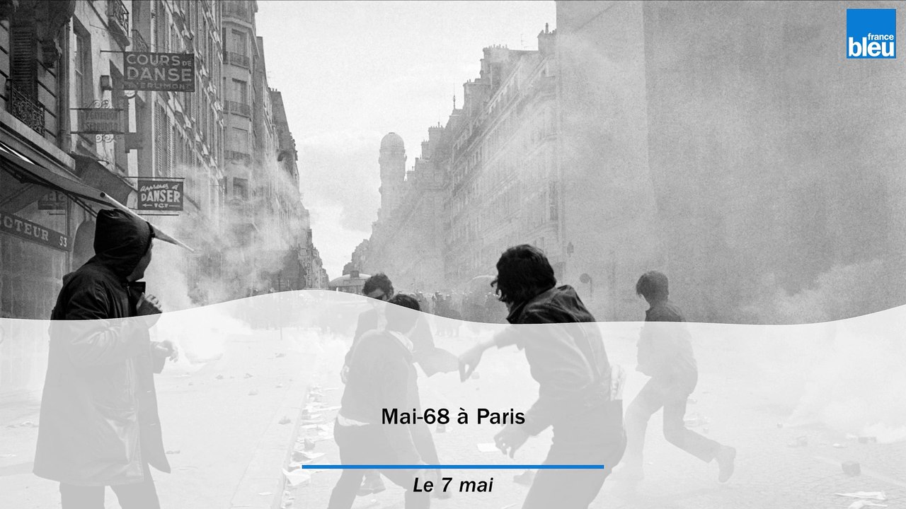 Mai-68 à Paris : le 7 mai