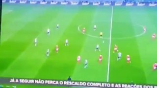 Momento em que Porto é campeão