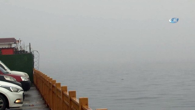 Deniz ulaşımına sis engeli, Şehir Hatları'nın tüm vapur seferleri iptal edildi