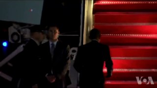 奥巴马总统前往希腊德国秘鲁访问