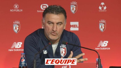 Galtier «Je voudrais féliciter Rudi Garcia et l'OM» - Foot - L1 - LOSC