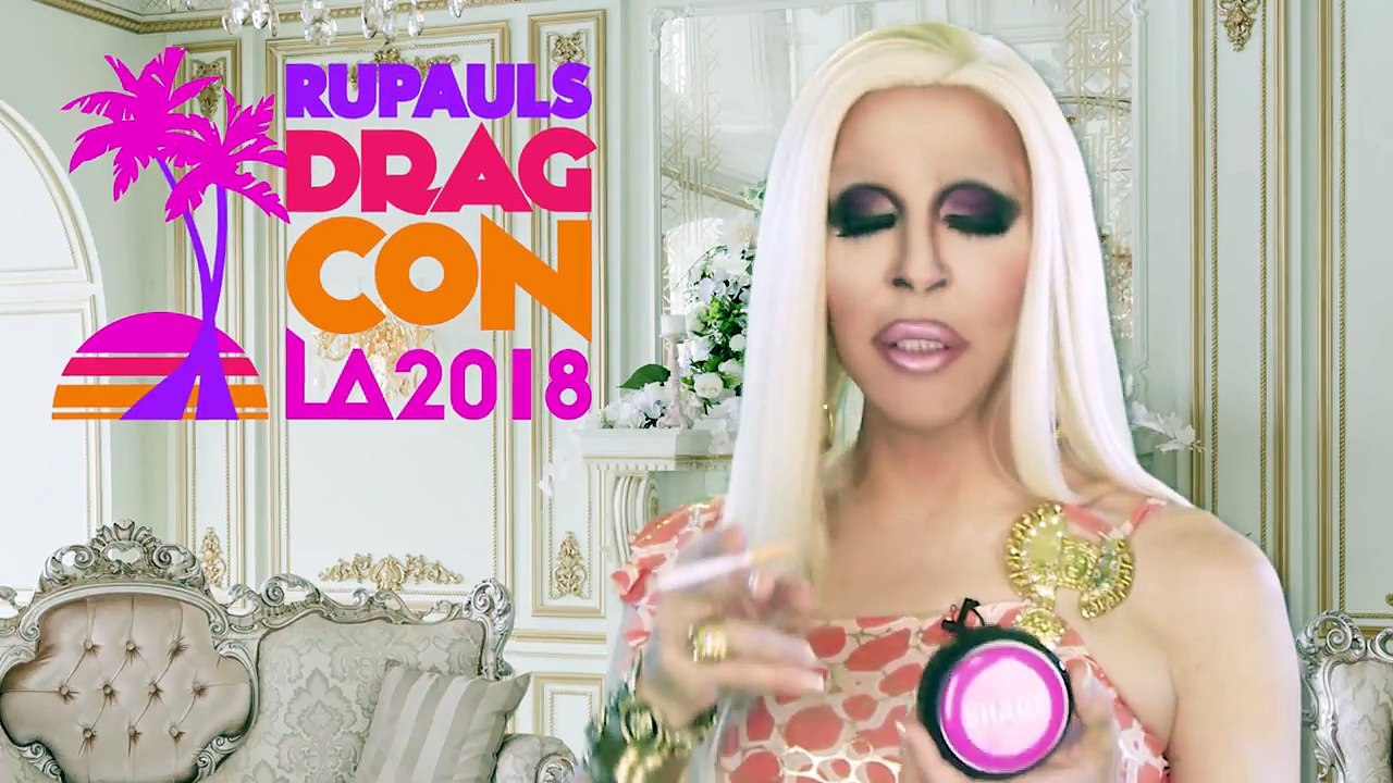 The Shade Button with Donatella Versace - Available Only at DragCon LA 2018!