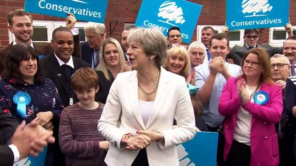 May visits Sedgley whose council gained seven Tory seats