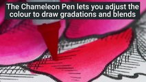 This pen can draw over 100 colour tones in one go