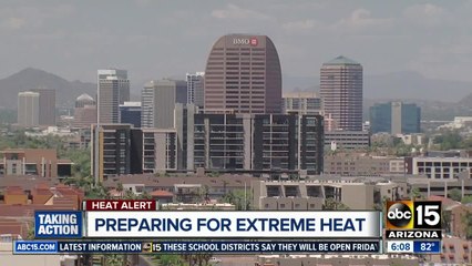 City of Phoenix taking steps to keep residents cool