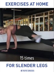 A homemade workout for your legs. via instagram.com/whitneyysimmons, whitsbringingfit.com.