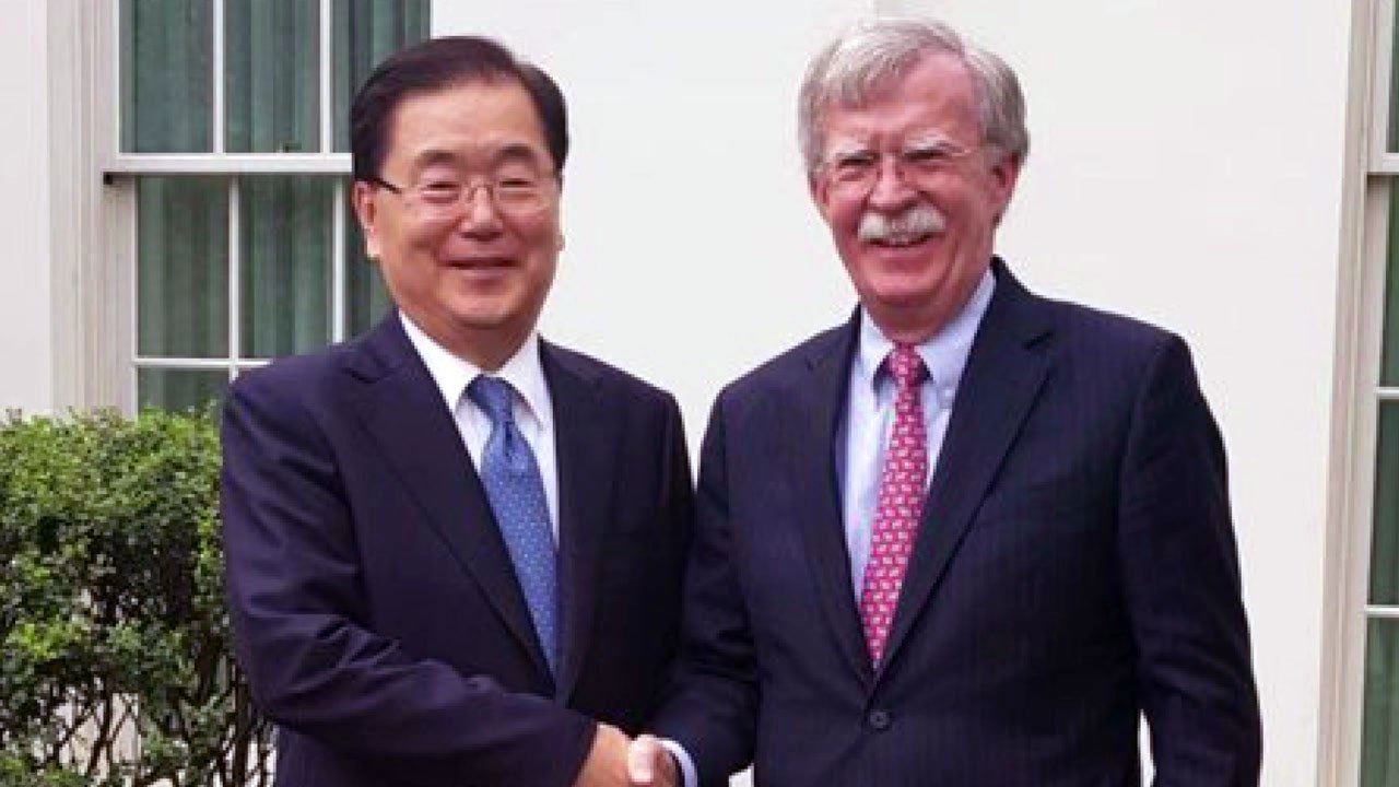 정의용·볼턴 면담..."북미 정상회담 이전 한미 정상회담 재확인" / YTN