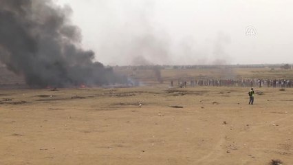 Büyük Dönüş Yürüyüşü"Nde Altıncı Cuma - 350 Filistinli Yaralandı - Han