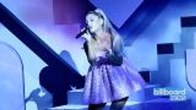 Ariana Grande Releases Vertical Video For 'No Tears Left to Cry' & Mural in Los Angeles | Billboard News