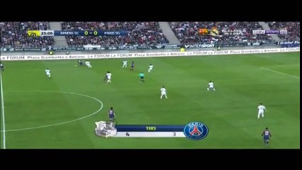 Edinson Cavani Goal vs Amiens (0-1)