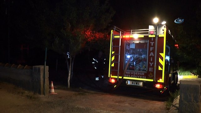 Piknik alanında çıkan yangın maddi hasara neden oldu