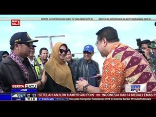 Komisi V Tinjau Pembangunan Landasan pacu Bandara Tebelian