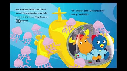 Nickelodeon ~ Backyardigans Read Along ~ DEEP-SEA COUNTDOWN ~ Bedtime Story! Its Story Time!