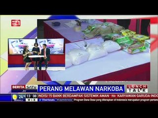 Pemusnahan 2,6 Ton Sabu dari 2 Kasus