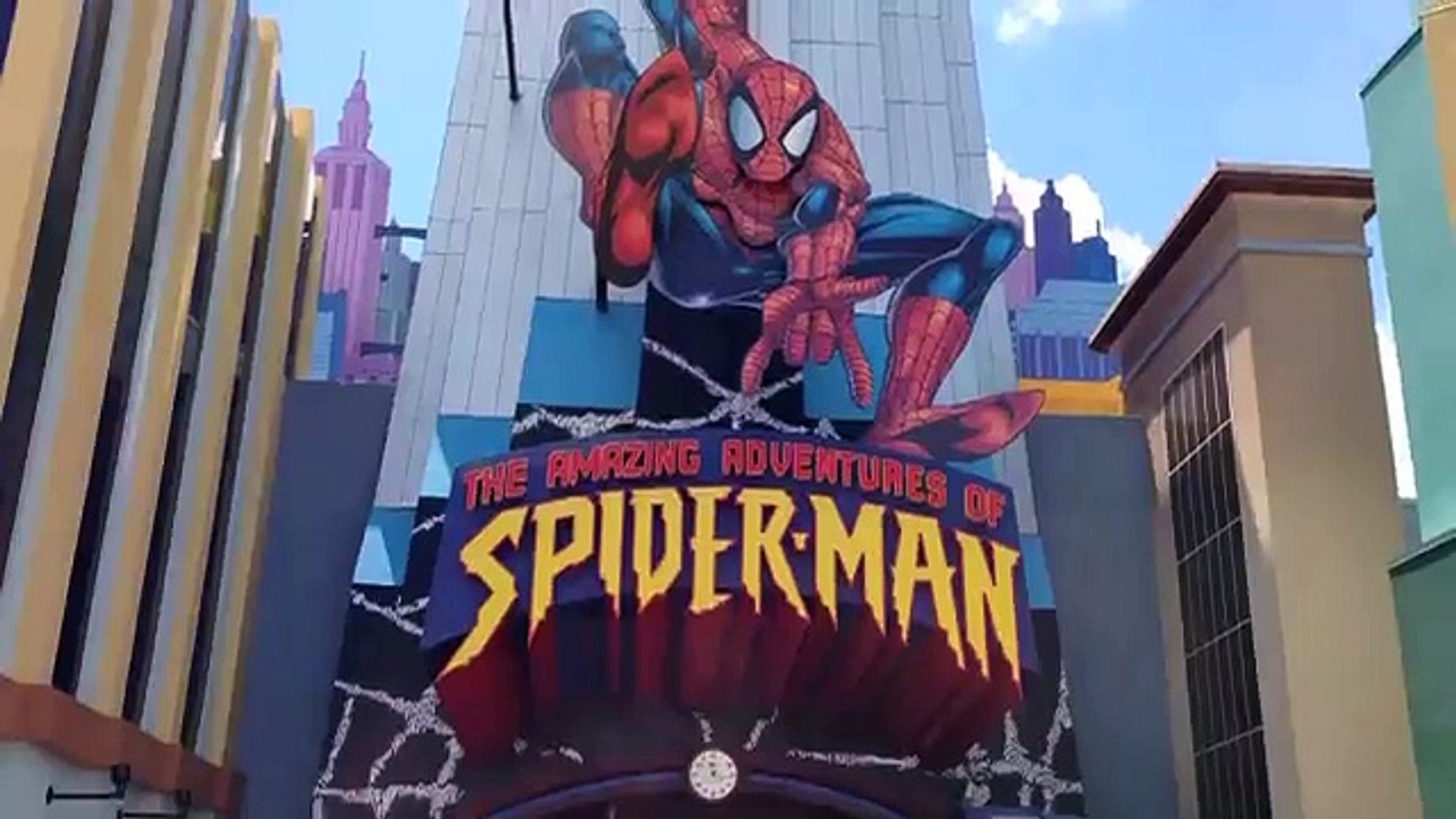 The Amazing Adventures of Spider-Man Ride POV - Universal Studios: Islands  of Adventure, Florida - video Dailymotion