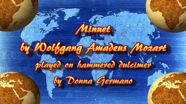 Mozart: Minuet for Hammered Dulcimer (Donna Germano)