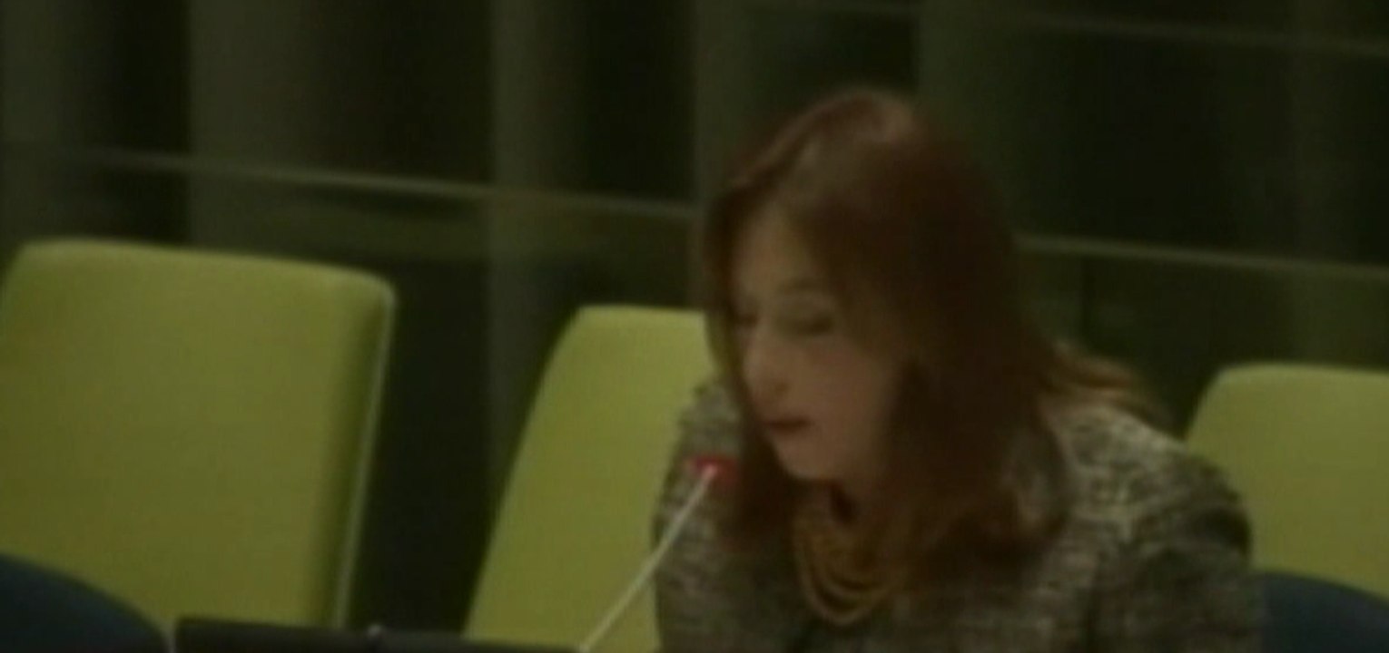 EE.UU. La canciller María Fernanda Espinoza presentó su postura a la presidencia de las Naciones Unidas
