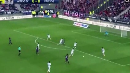 Amiens / PSG résumé, but Edinson Cavani  (0-1)