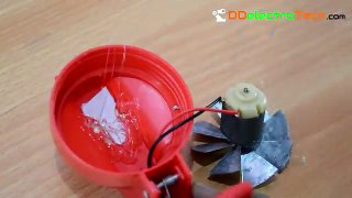 How to Make a Vacuum Cleaner at home - Auto lock - dust guard