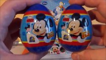 Disney Mickey Mouse 2-pack Surprise Eggs   Toys & Advent Calendar Christmas Set Unboxing Xmas