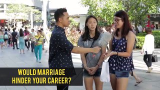 Do Singaporeans Want To Get Married And At What Age? | Word On The Street