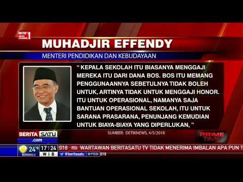 Penjelasan Mendikbud Terkait Kecilnya Gaji Guru Honorer