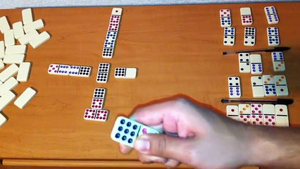 Tutorial para jugar domino cubano o domino doble 9 (Forma 5)