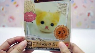 Needle Felted Cat : Daiso Animal Kit