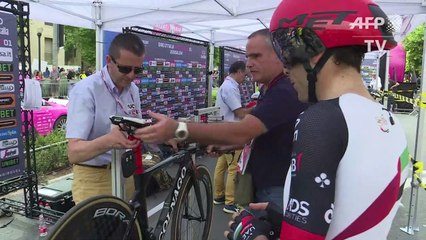 Coup d'envoi du Giro d'Italia à Jérusalem