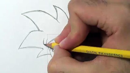Drawing Bardock - Father of Goku