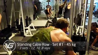 Workout for Bicep MASS and Back WIDTH