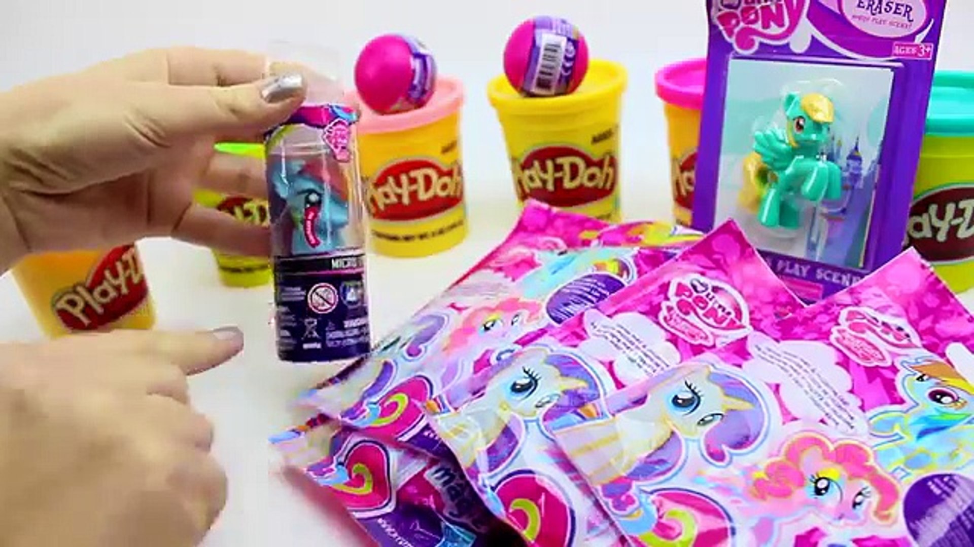 my little pony play doh eggs