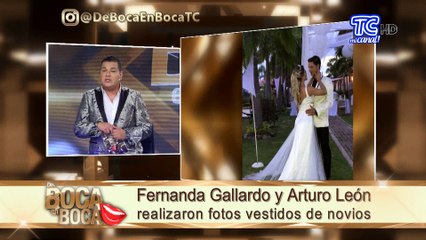 Fernanda Gallardo al parecer se casó con Arturo León