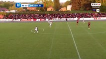 Ouverture du score d'Alexis BOSETTI !!! Sur une erreur du défenseur BOSETTI recupère un ballon au second poteau et frappe. 0-1 pour le Stade Lavallois.