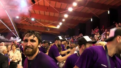 Thomas Tricaud au micro d'Ulrich Téchené