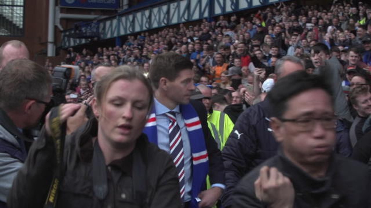 'Ultra-professional' Gerrard fantastic for Scottish football - Rodgers