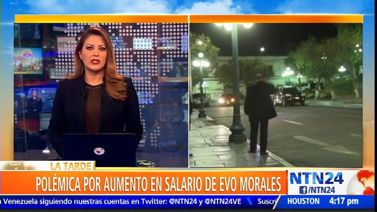 Polémica en Bolivia por ajuste salarial en el que está incluido el presidente Evo Morales
