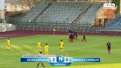 J33 : US Boulogne CO - Marseille Consolat (4-1), le résumé