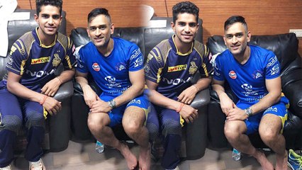 IPL 2018: Shivam Mavi poses with MS Dhoni, photo goes viral | वनइंडिया हिंदी