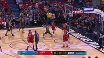 Steph Curry Held Back, Still Gets the And-1 and WHAT a Celebration -  Warriors vs Pelicans - Game 3 - 2018 NBA Playoffs